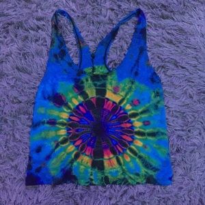 tie dye tank top